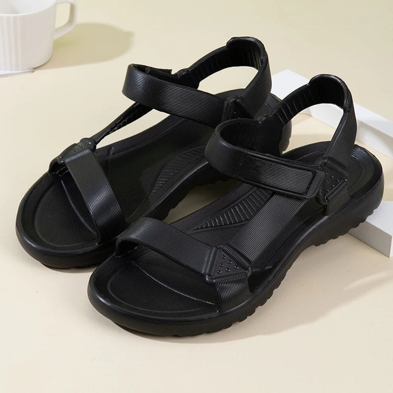 Sommer-Sandalen 2025: Womens Sandals Summer Trend Anti-slip Wear-resistant - Lightweight EVA Flat Sandals Women Outdoor Beach Shoes Collection