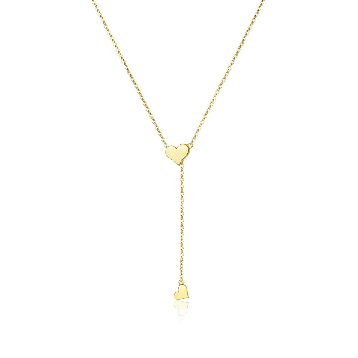ANDYWEN 925 Sterling Silber Transformer Kette Herzanhänger Charme Halskette Choker vergrößerbar Frauen Luxusjewekry