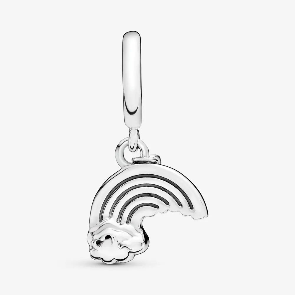 Neue 925 Silber Lernhilfe Schultasche Uhranhänger Charms Beads Fit Original Pandora Armband DIY Schmuck Für Frauen 2024