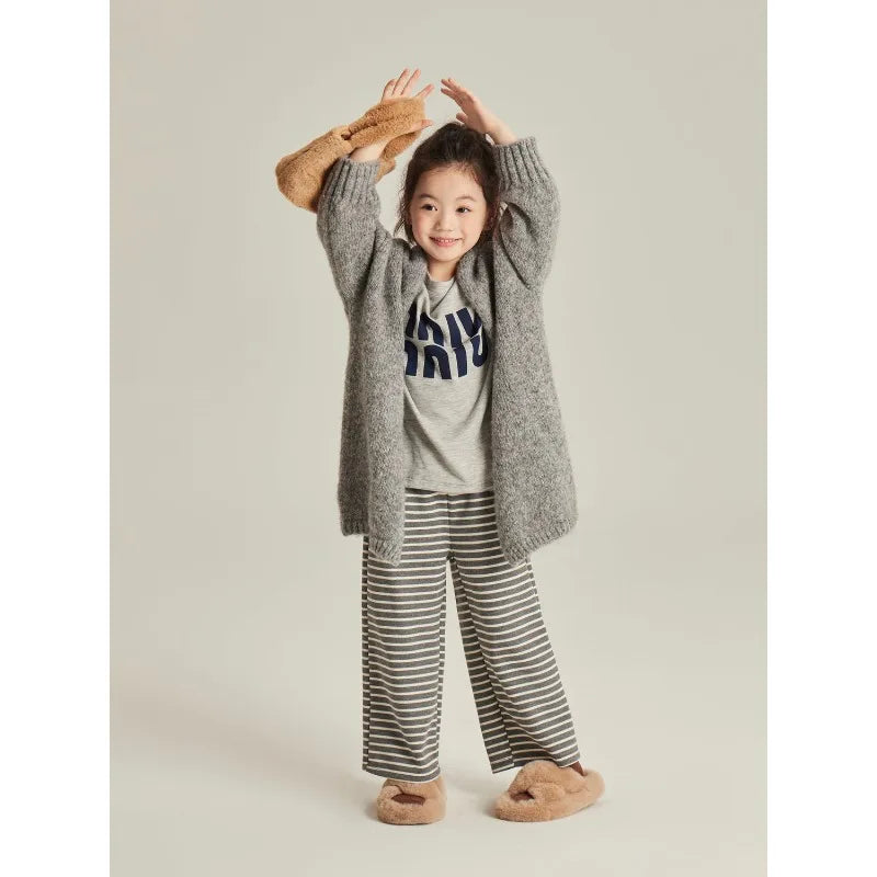 CNZ Koreanische Mädchen-Cardigan - Größe 3-6Y, Baumwolle