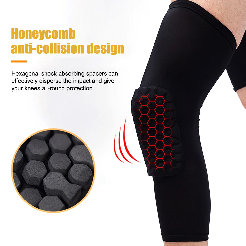Choice Kompression Knieschützer - Polyester Lang Basketball