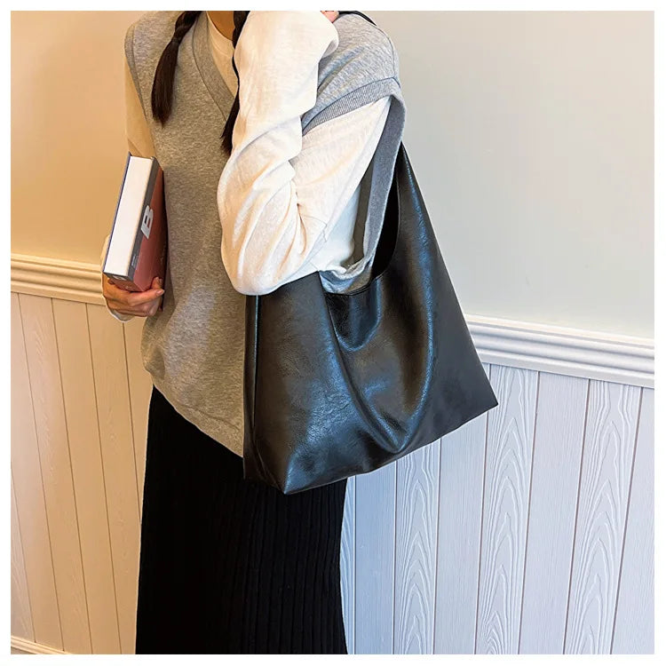 Luxus Crossbody Quasten - Einfarbig Handyfach 25x15cm