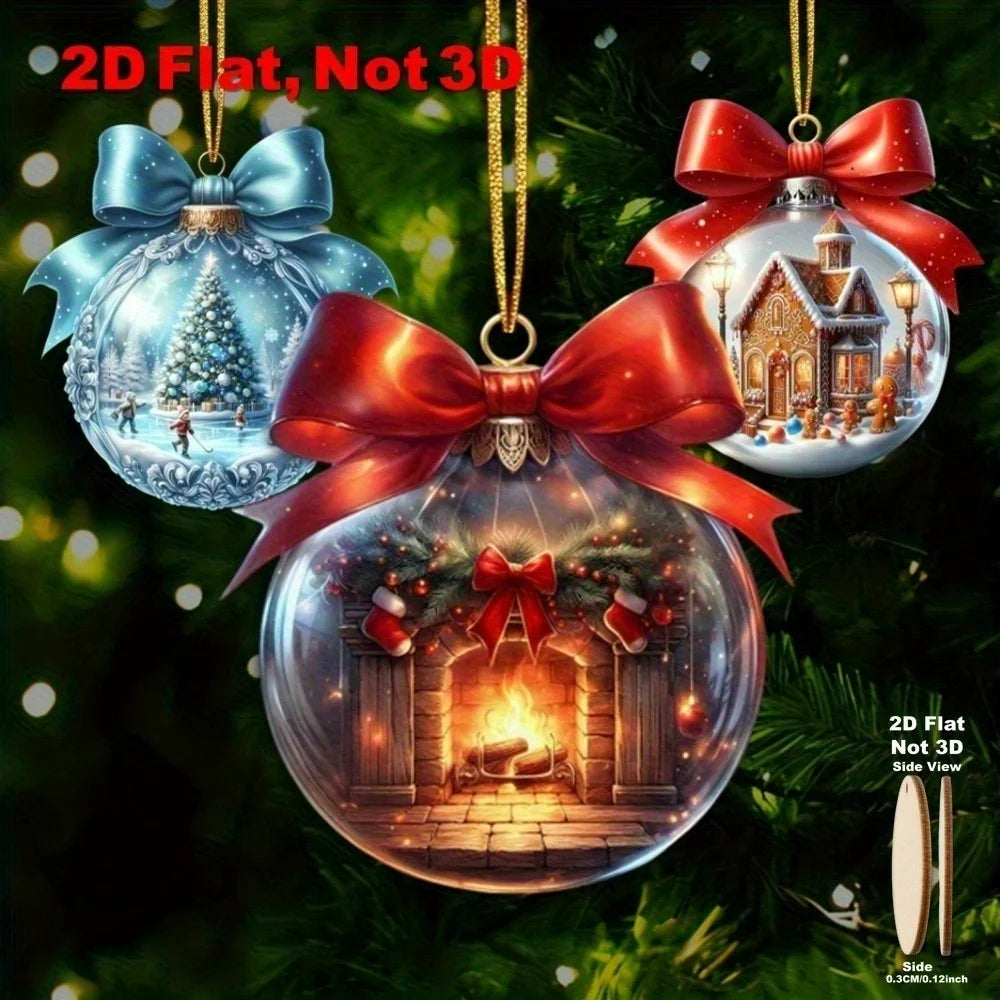 Choice Weihnachtskugeln Set Glitzernd - Kapazität 12/24 Stück, Nicht Elektrisch