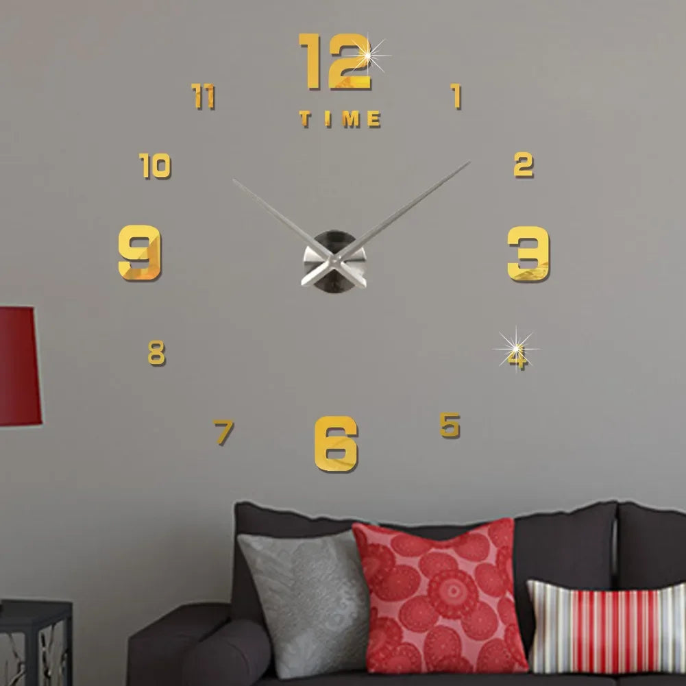 Choice Quartz Wanduhr Modern - Acryl Leise Groß 60cm