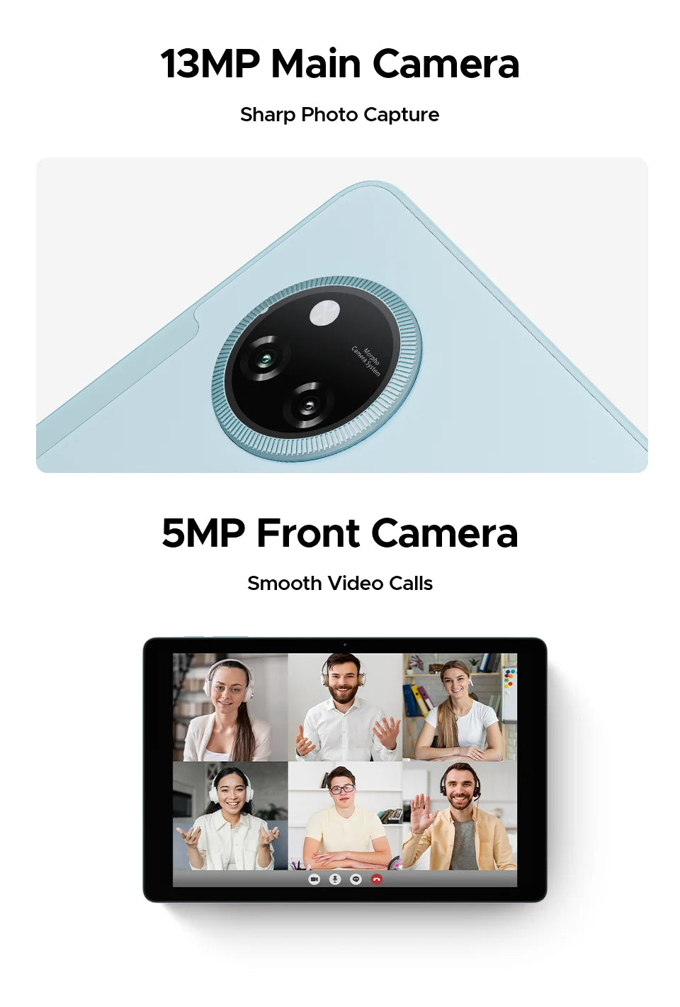 DOOGEE Tab A9 Pro Android 15 Tablet - Speicher 128 GB RAM 30 GB 11Zoll