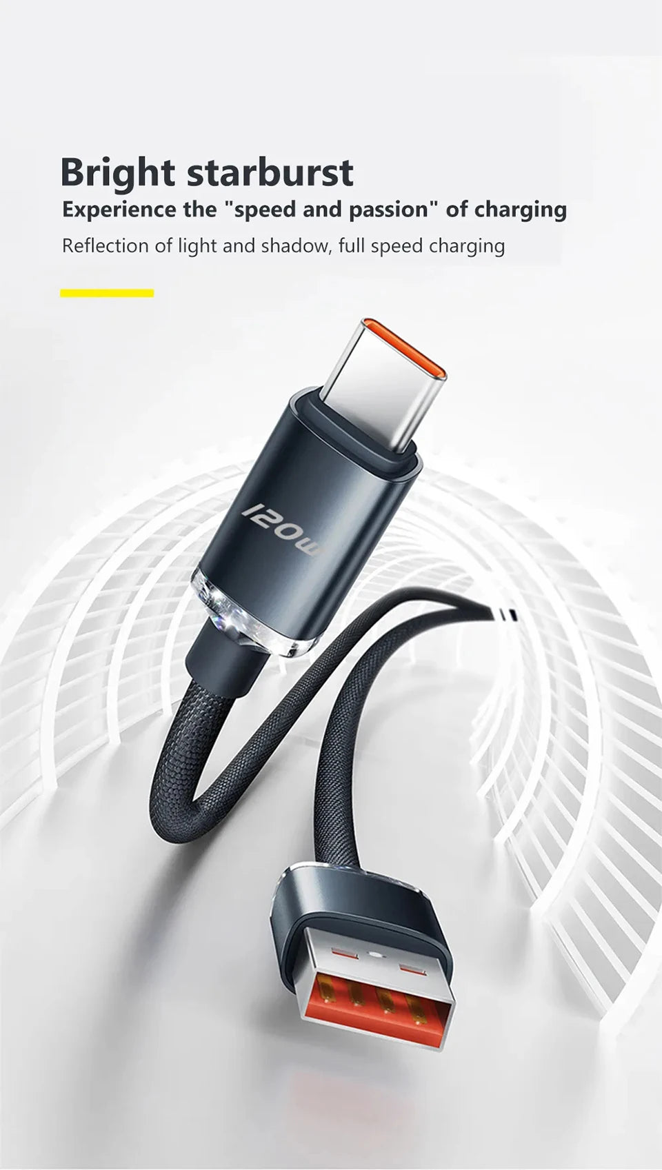 Ladekabel 2025: 120W-6A USB-Type-C Fast-Charge - Quick Charge Collection