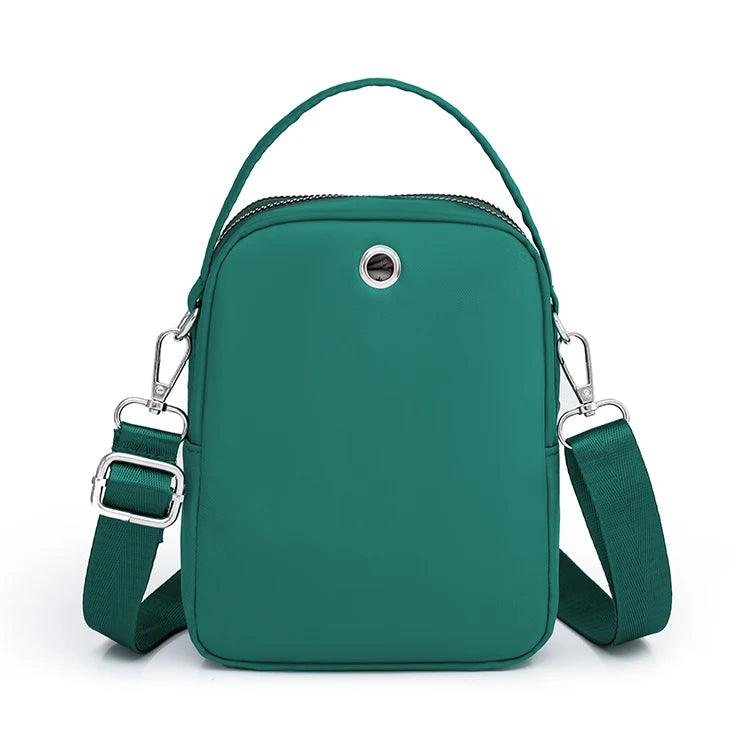 Women's crossbody bag with adjustable shoulder strap, zipper closure, lightweight and fashionable, suitable for daily use, casua