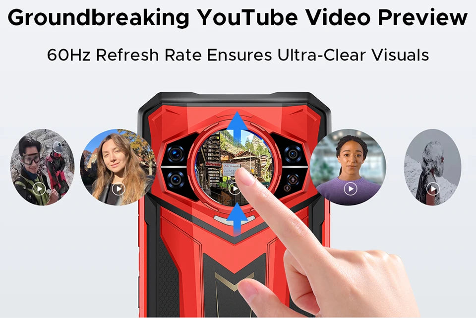 DOOGEE S200 Plus Outdoor 5G Smartphone - 11000 mAh, 66 W, 6,72 Zoll