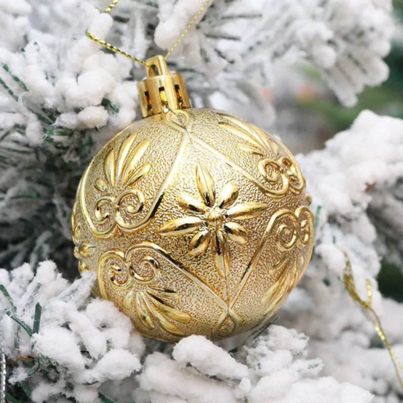 Choice Christbaumkugeln Bruchsicher - Kunststoff 6 Stück 4 cm