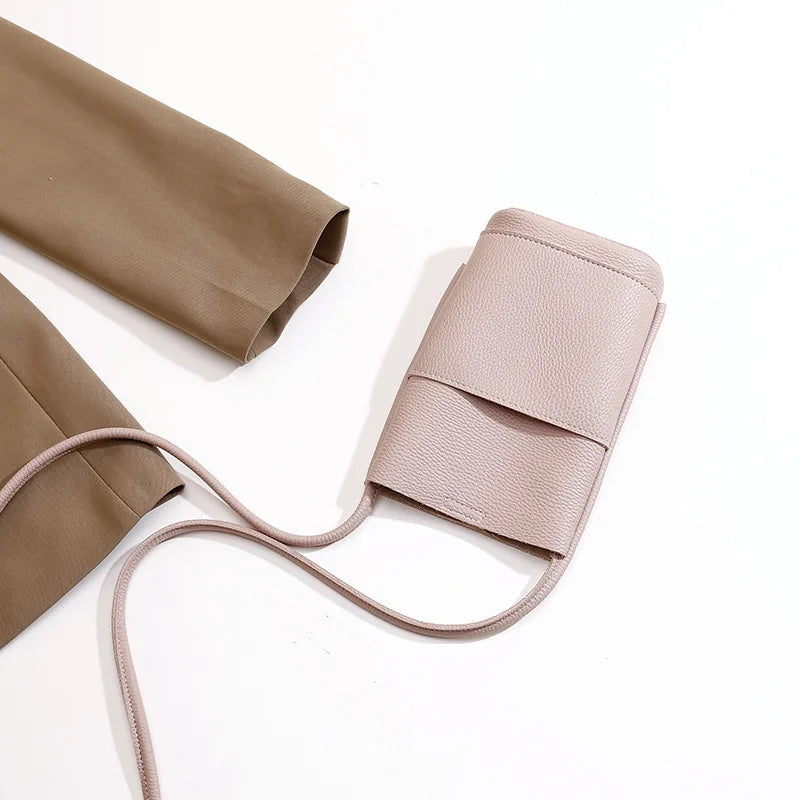 Modische Handy Tasche Für Frauen Crossbody Kleine PU Leder Tasche Neue Mode Vielseitig Minimalistisch Unisex Shopping Handy Tasche