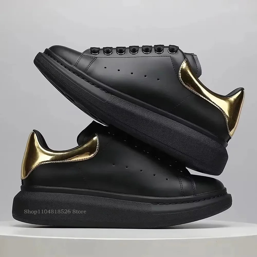 AEVYVKV Elevate Sneaker Innenhöhe Erhöhend - Größe 36-44, Sohlendicke 3,5 cm, Leichtes Gewicht