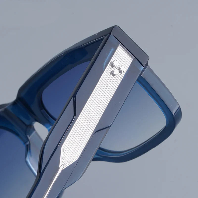 Jacques marie mage Hemmings sunglasses the bossy classic square frame with case