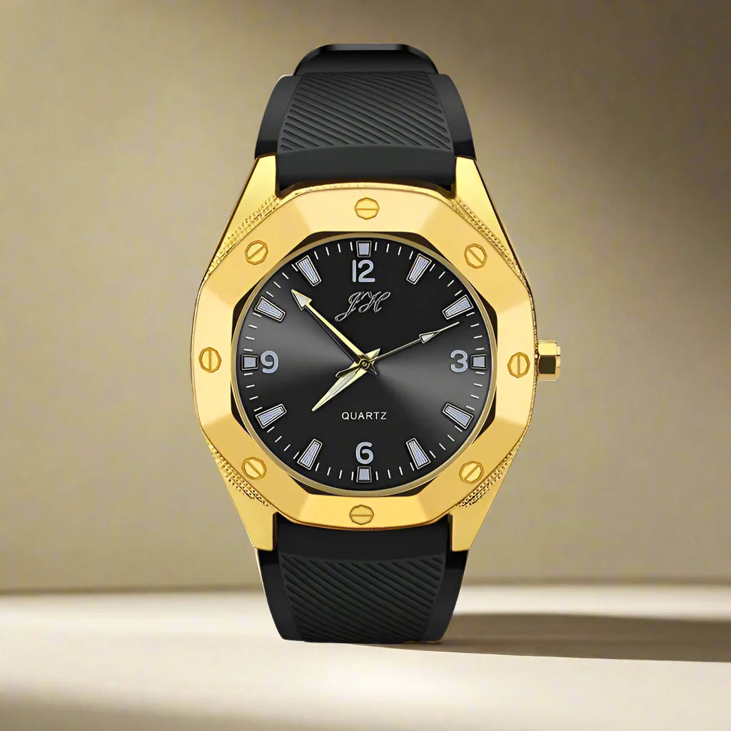 Luxury look with hidden USB Lighter watch,Stylish gift for smokers