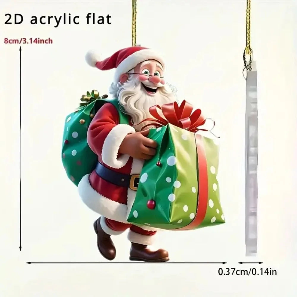 Choice Santa Set Festliche Kugeln - Inhalt 7, Größe 8 cm, Kunststoff