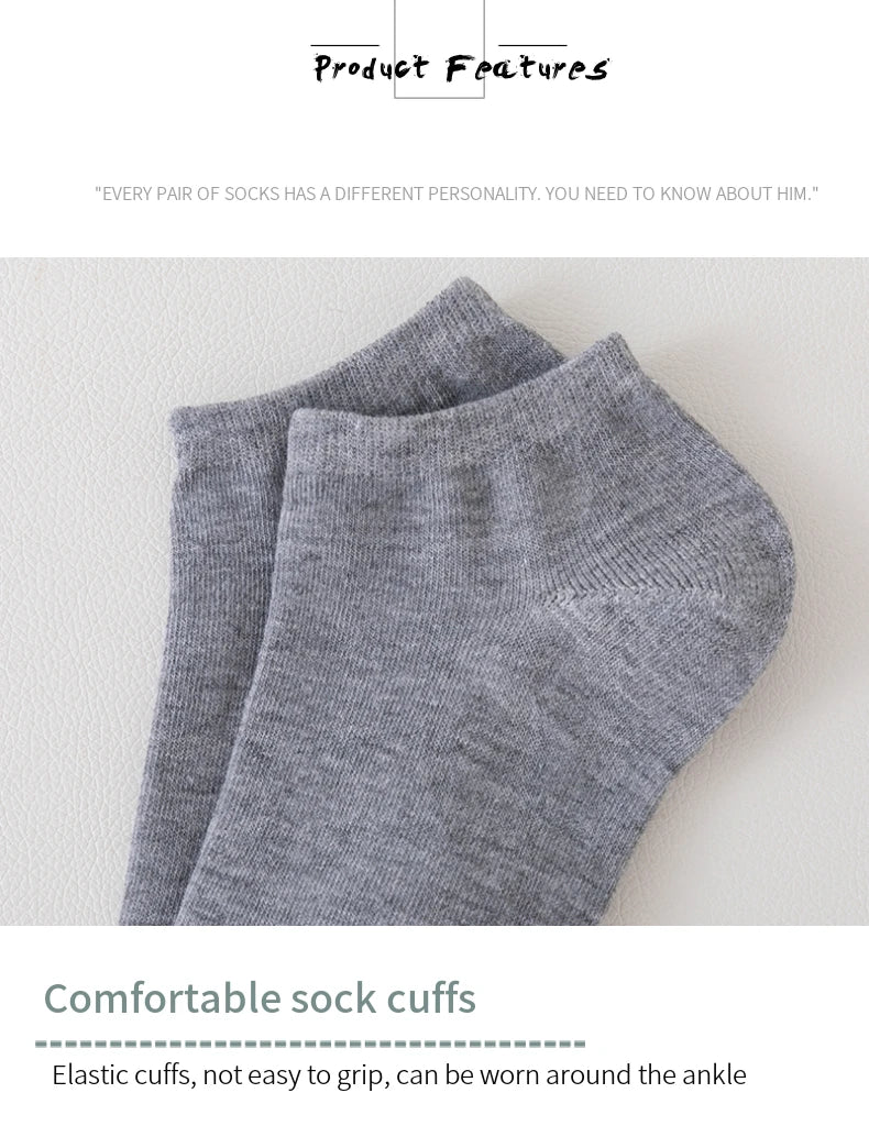 OtherCN 05-8 Unsichtbar No Show Socken - 8 Paar Polyester