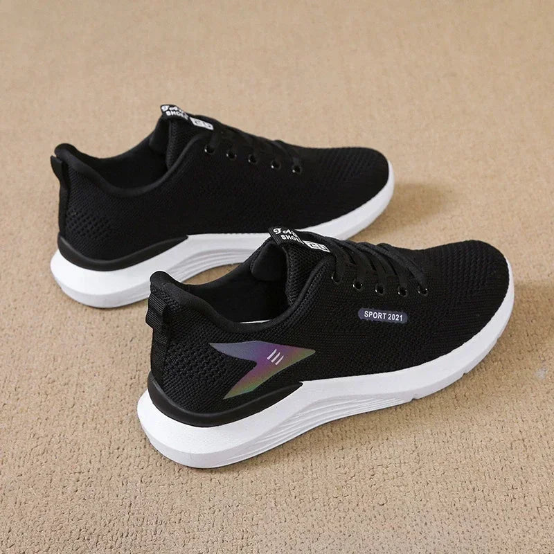 OLOEY Sneaker Atmungsaktiv Dämpfung - Leicht 250g 38-46