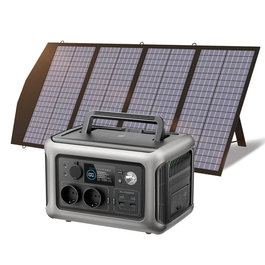 ALLPOWERS R600 Solargenerator - 299Wh 600W 28x19 cm by Golden Bridge Store