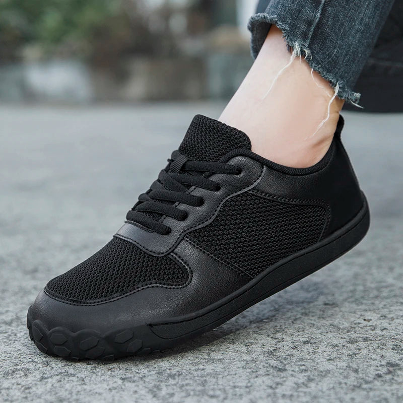 Neu Barfuß Casual Schuhe Für Frauen Leicht Atmungsaktiv Breit Zehen Sneakers Rutschfest Outdoor Walking Flats Loafers Größe 36-42