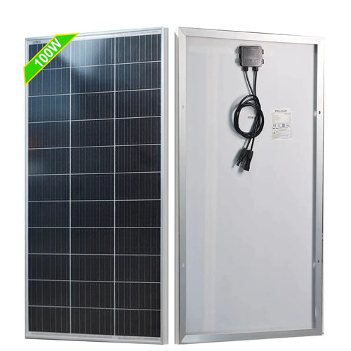 Solarmodul 100W Monokristallin Hoch Effizient Für Wohnmobile