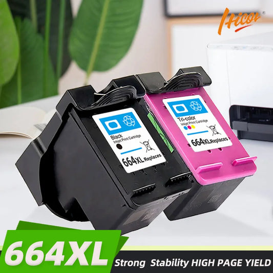 Tintenpatrone 2025: Hicor HP-664XL Remanufactured - Deskjet Compatible Collection