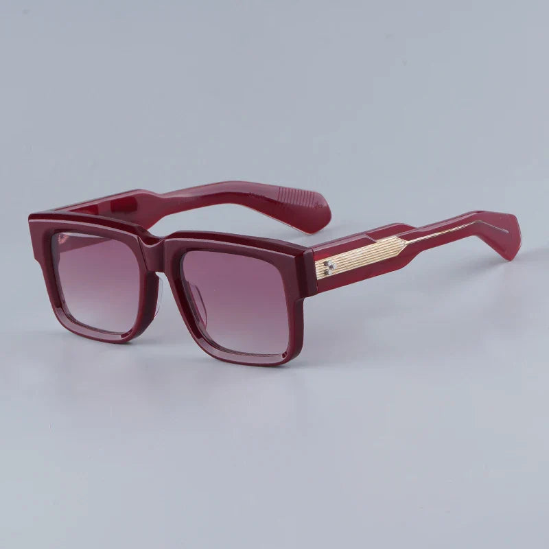 Jacques marie mage Hemmings sunglasses the bossy classic square frame with case