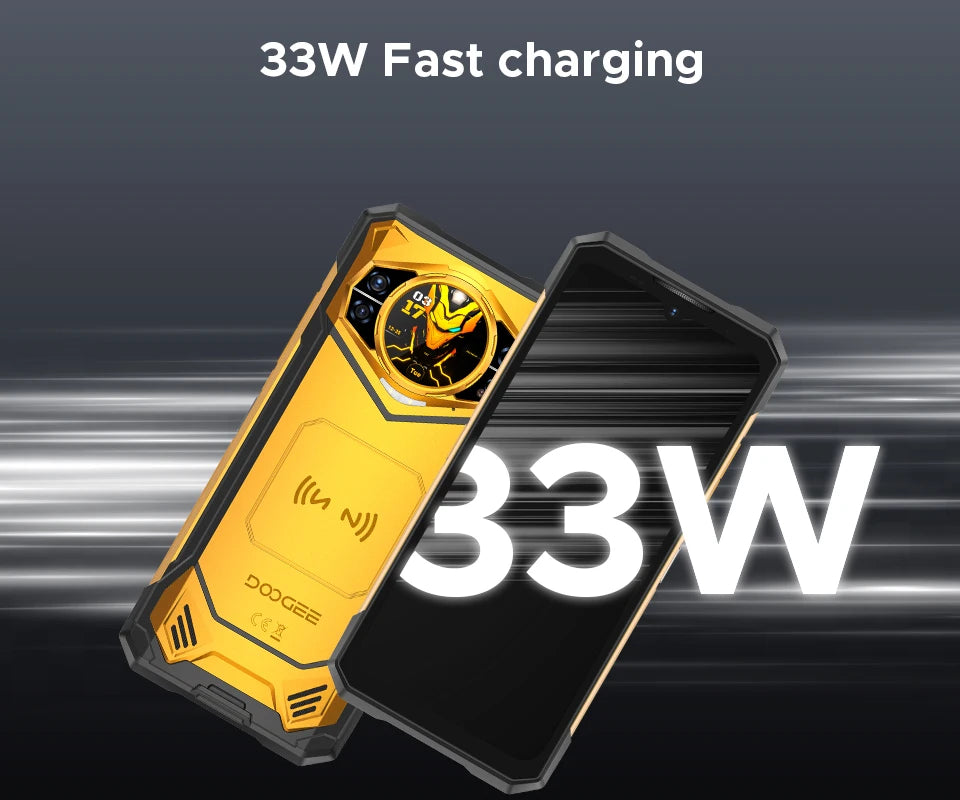 DOOGEE S200 X Robustes 5G - 10100 mAh, 33W Schnellladung, 6,72 Zoll Display