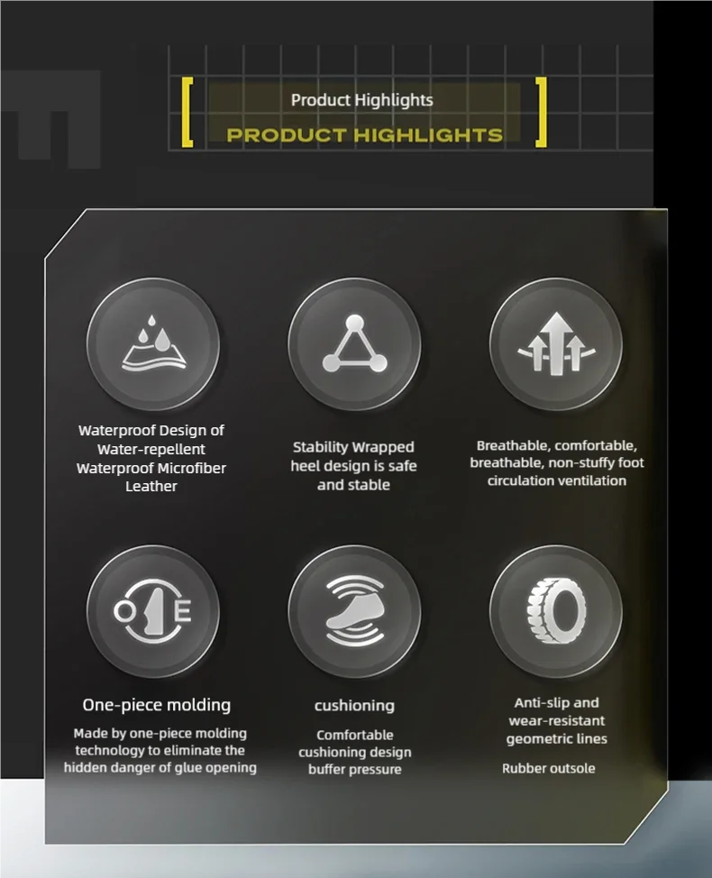 CN Fujian Sturzsicher Motorradstiefel - EU42 PU Obermaterial Gummi Sohle Bequeme Passform