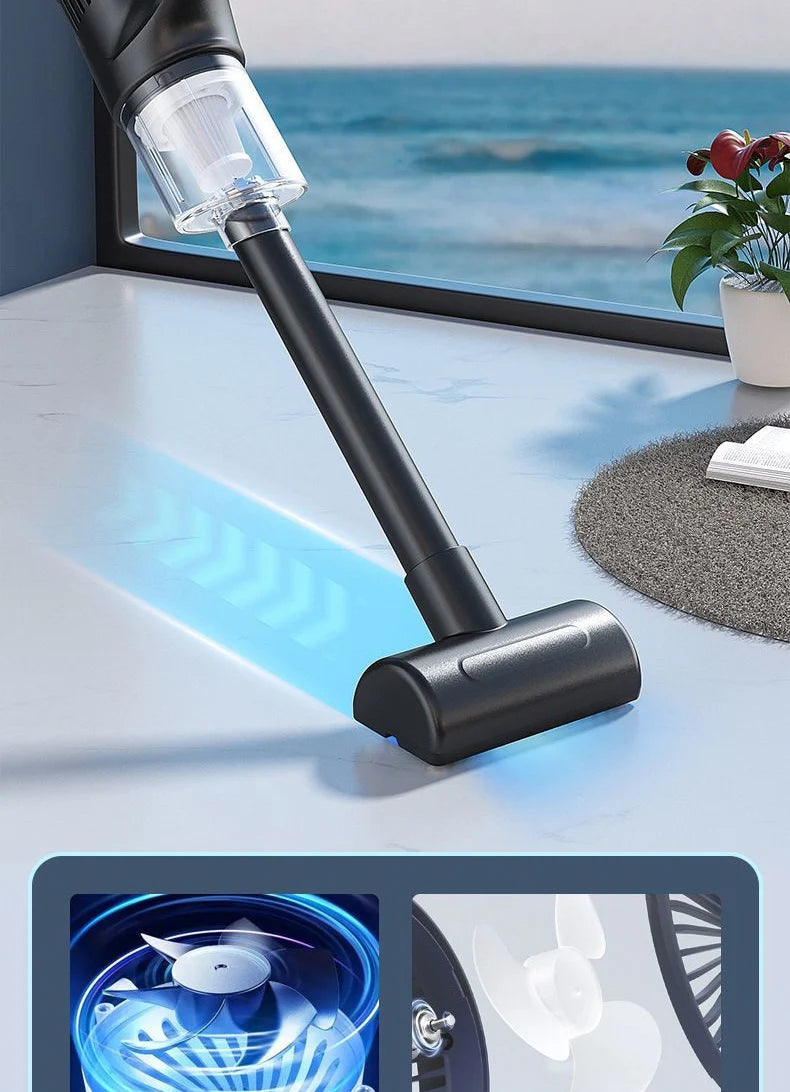 Cordless rechargeable automatic vacuum cleaner for cars sofas and mini vacuum cleaners for pets