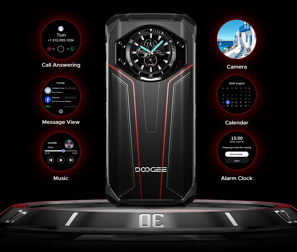 DOOGEE S119 Robustes Smartphone - 10200 mAh Akku, 33W, 6.72 Zoll