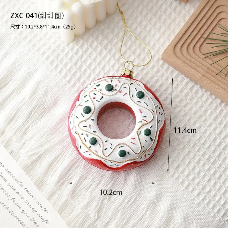 Weihnachtsbaum Anhänger Dekoration 3D Stereo Schneemann Weihnachtsbaum Dekoration Kleiner Anhänger Kranz Weihnachtsdekoration Anhänger