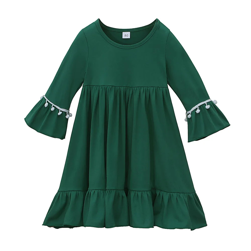 Henan EHF046 Mädchen Hijab Set Überkopf Schal - 2 Stk 110