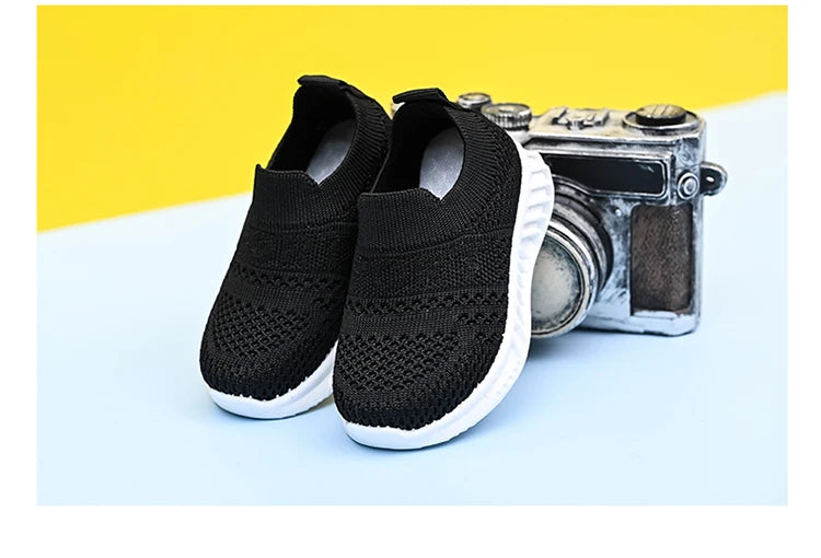 Kinder Sneaker 2025 - Toddler Schuhe Jungen Mädchen - Weiches Innenfutter Rutschfest Gummi Außensohlen - Baby Atmungsaktive Sportsschuhe