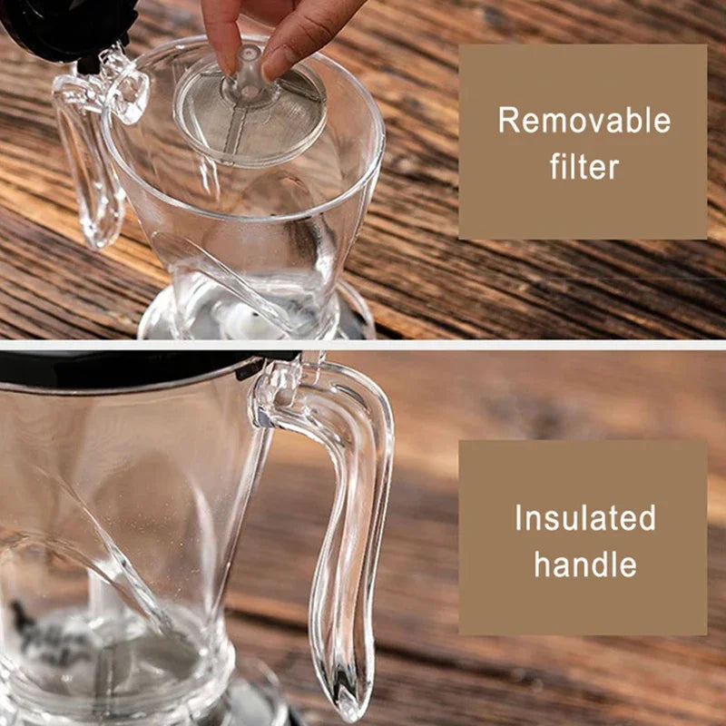 GuangdongChoice 240801 Handgebrüht - Glas 600ml Kaffee