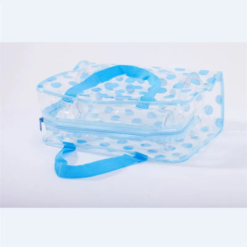 PVC Waterproof Swimming Bags Outdoor Sports Travel Bathing Storage Bag Women Transparent Beach Sea Pool Supplies