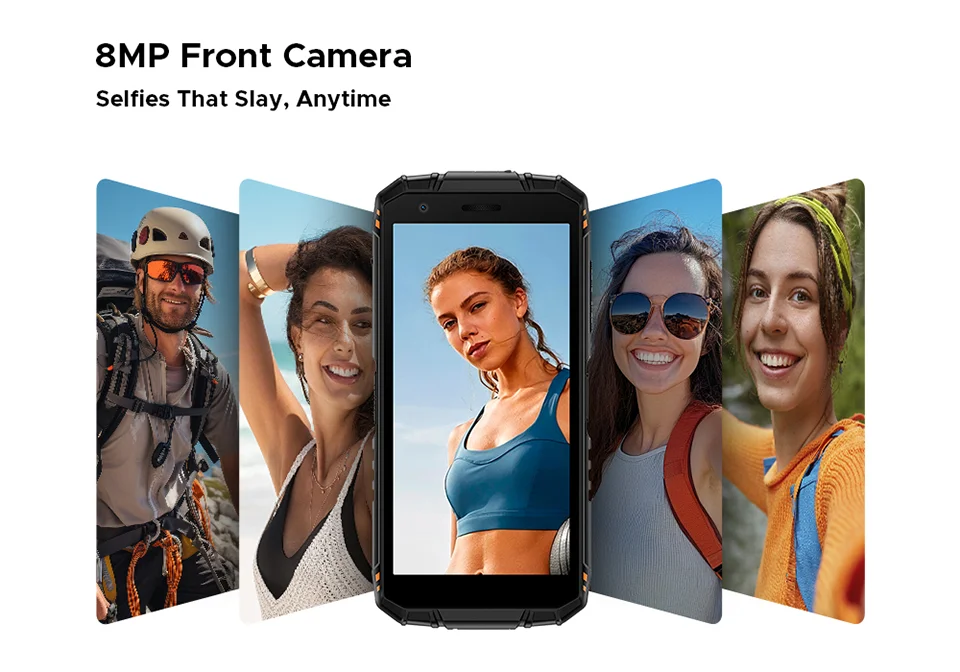 DOOGEE Fire 3 Ultra Robustes Telefon - Kapazität 8350mAh 18W 5,5 Zoll