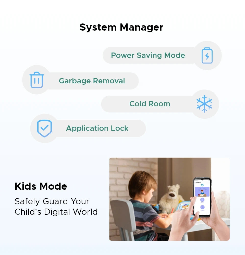 Doogee S Cyber Pro Robustes - 10800 mAh, 33W, 6.6 Zoll