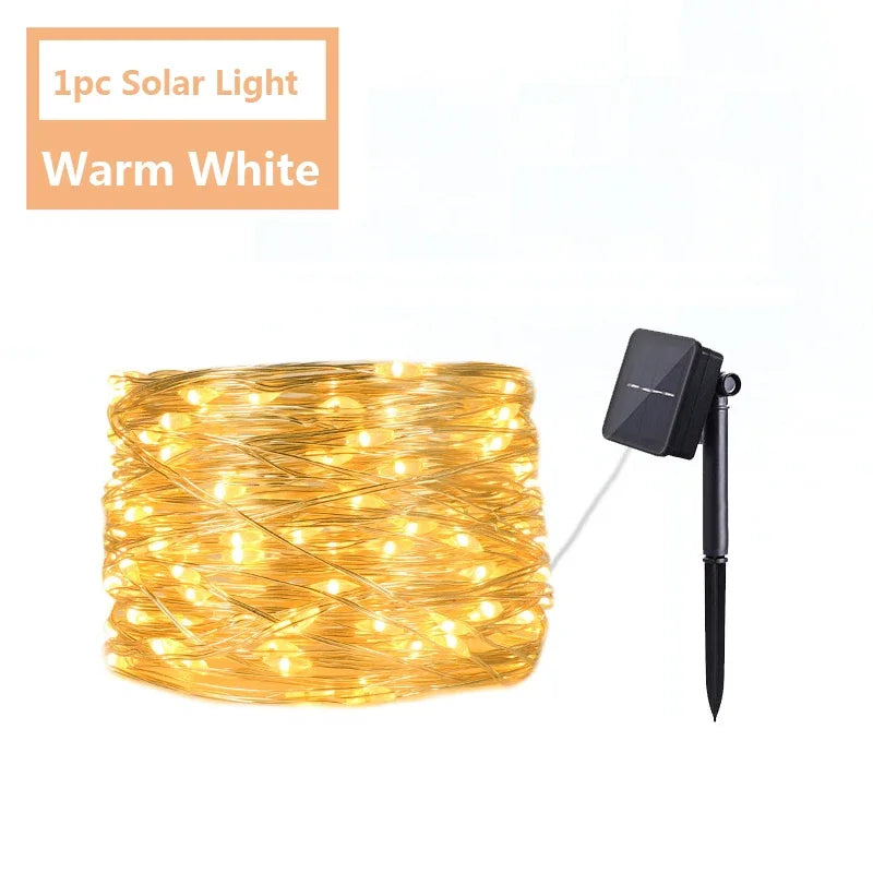 ZTree LED Lichterkette Außen Solar - Kapazität Batterie, Leistung, Länge