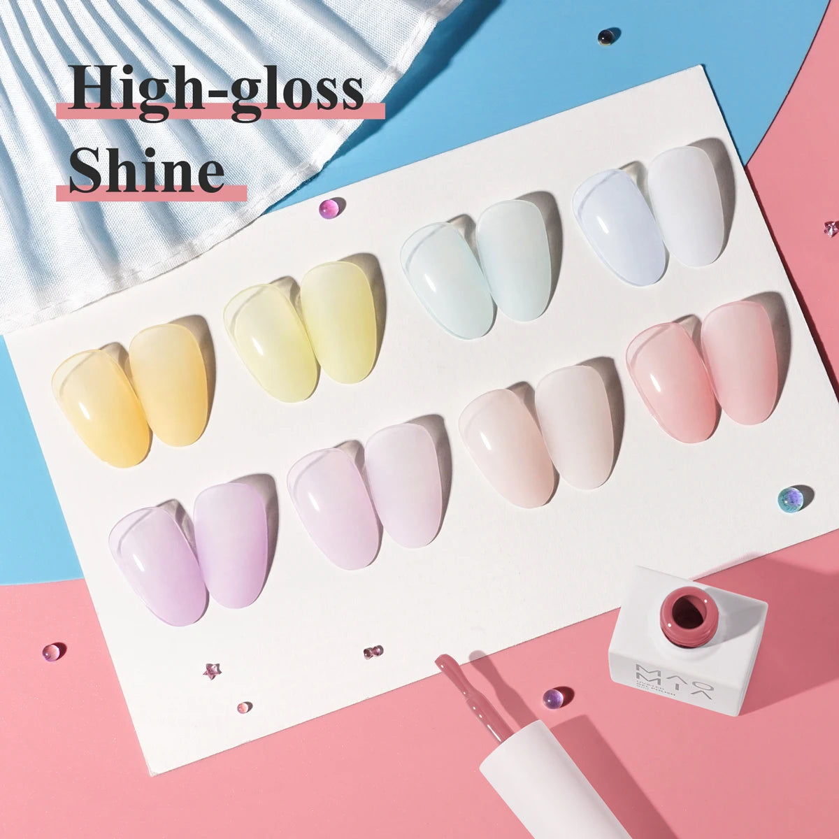 Beautizon Nailartlab Cat Eye Gel Set UV LED - 8x10 Ml