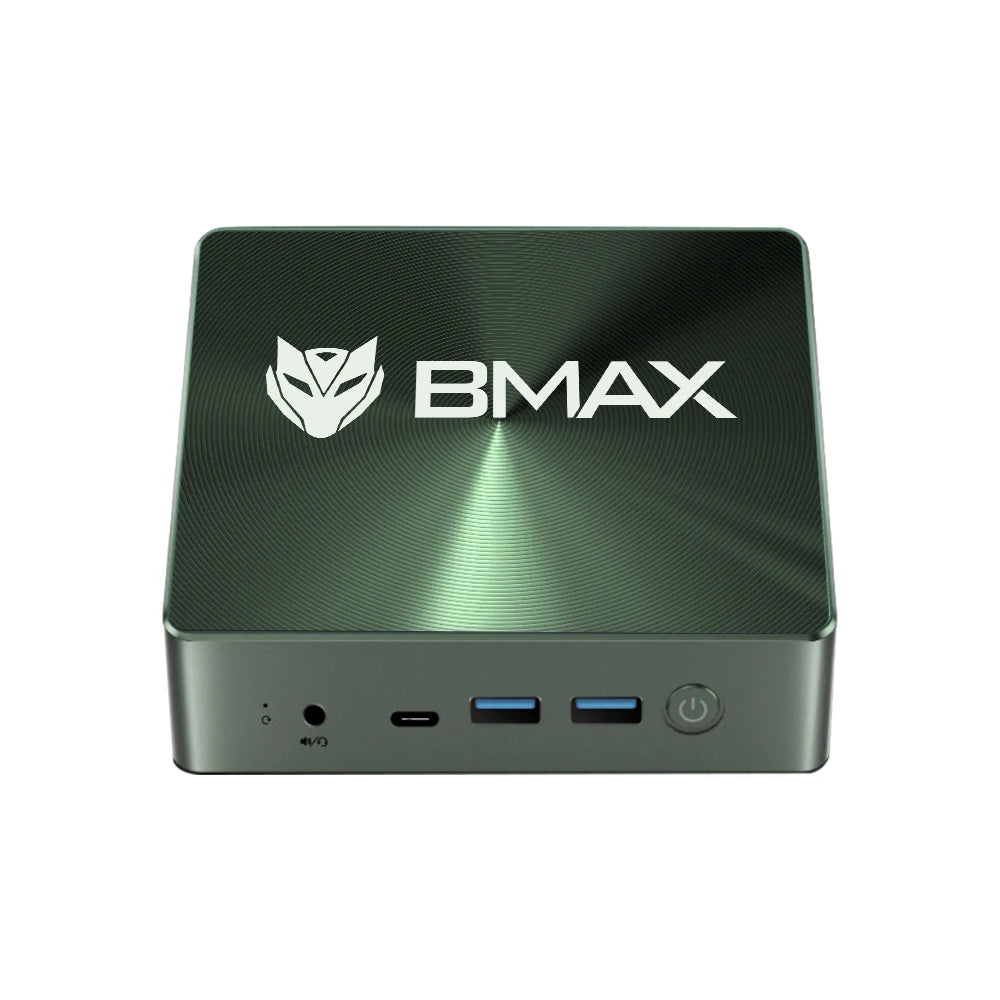 BMAX B6 Plus Mini-PC - 12GB RAM, 512GB NVMe SSD, HDMI 2x