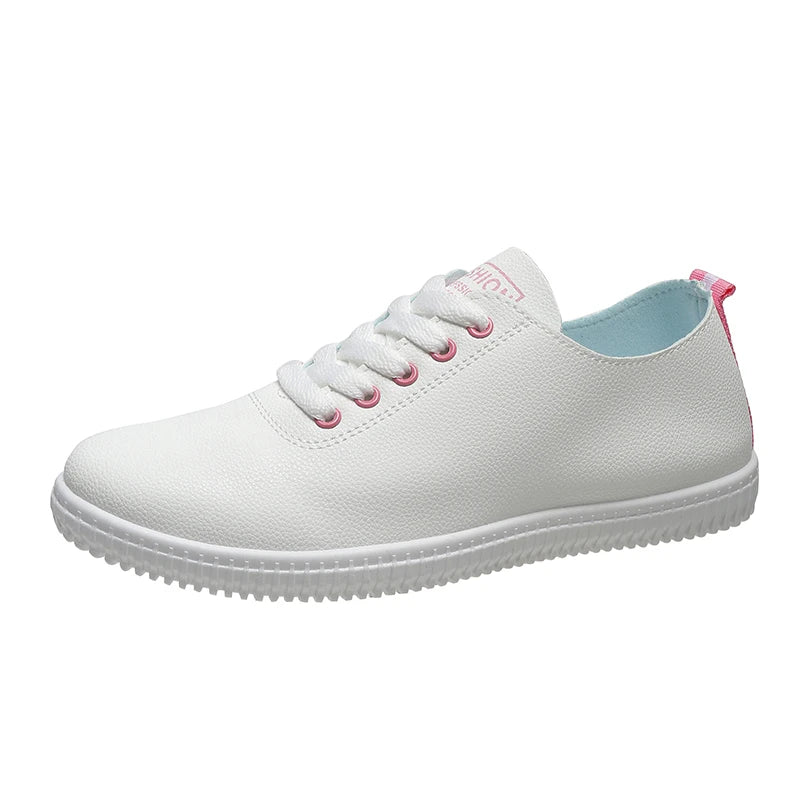 Women Shoes Summer 2024 Spring Women White Casual Shoes Breathable Flats Fashion Breathable Women Sneakers