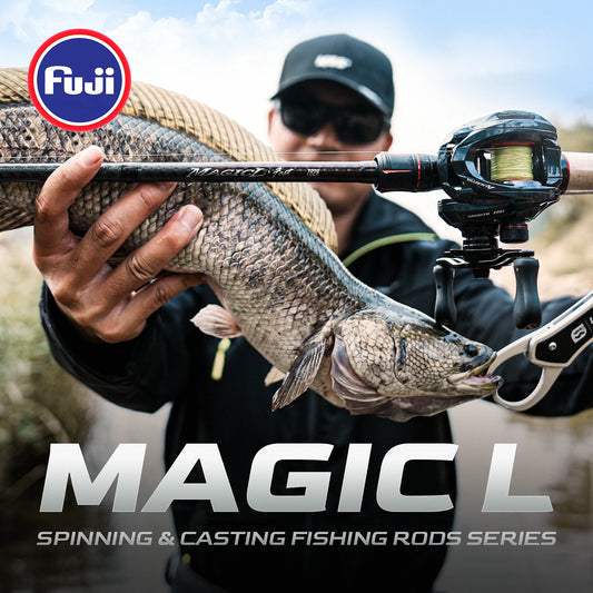 Angelrute 2025: HANDING Magic L Spinning Casting - 1.98-2.44M Bass Fishing Pole Collection