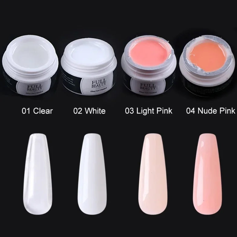 Nagel Extension Gel UV LED 2025 - Gelee Beauty Erweitert Modell Gel - Nagel Kunst Lack Reparatur Gebrochene Nägel Gel Erweitern Nagel Spitzen