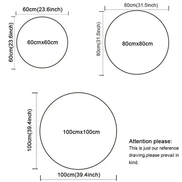 Cute Santa Claus Merry Christmas Tree Cartoon Festival Gift Round Carpet Rug for Bedroom Living Room Decoration,Decor Floor Mat