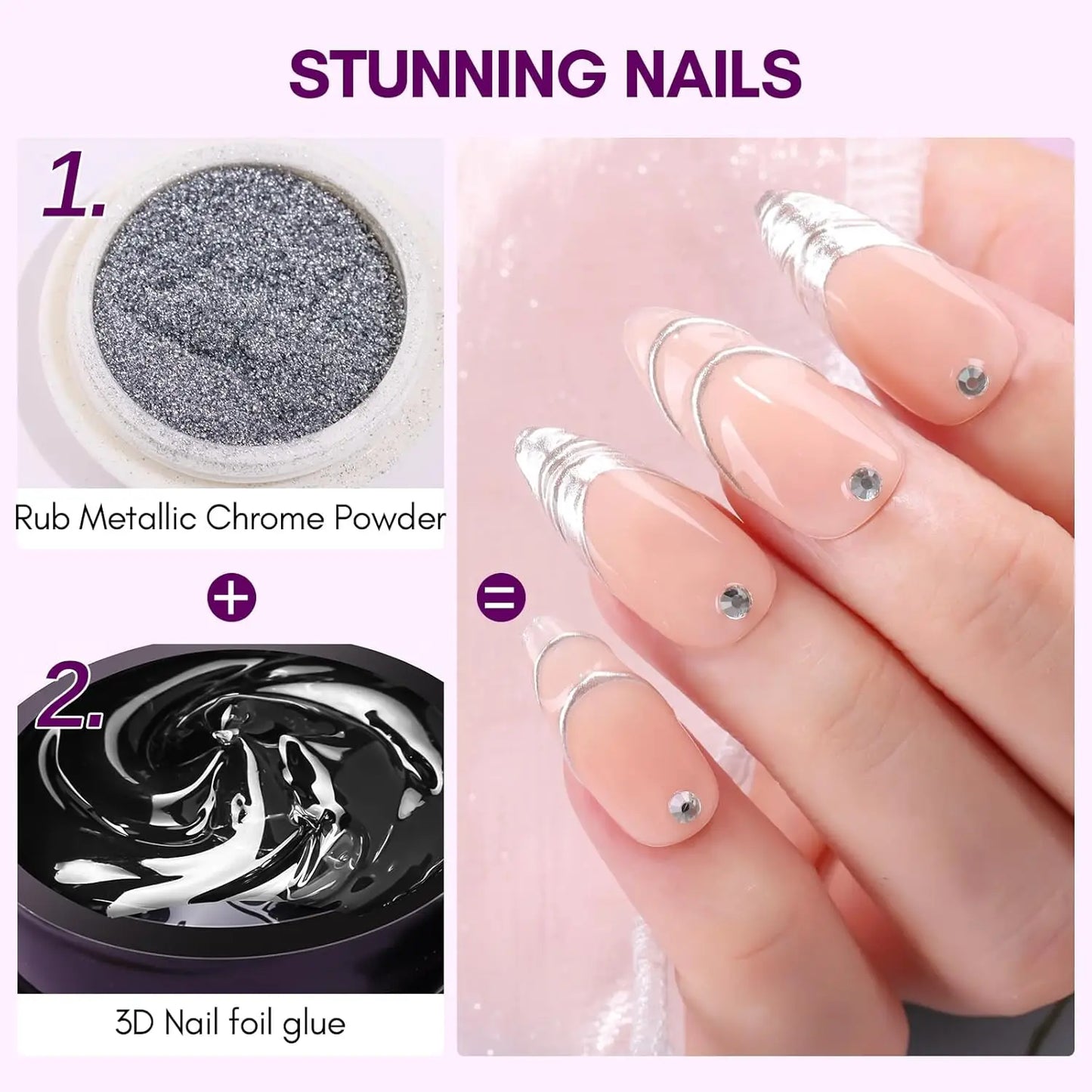 Nagel-Kleber 2025: Makartt-3D Foil-Glue 8ml - Transfer Gel Collection
