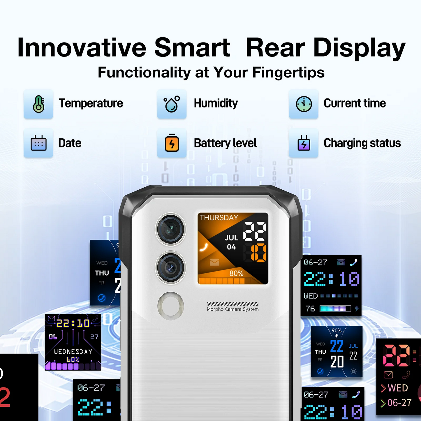 DOOGEE Blade10 Max Robustes - 10300 mAh 18W 6,56 Zoll Display
