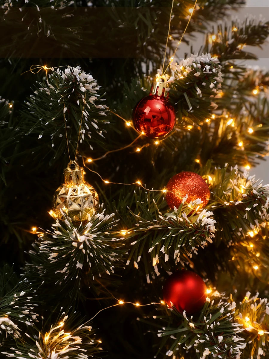 3CM Weihnachtskugeln Glänzend - Ø3 cm, 30 Stück, Weihnachtsdeko