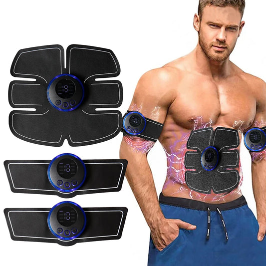 Plasturi fitness 2025: Raiuleko Plasturi pentru antrenament abdominal, braț, ABS și șold - Stimulator muscular abdominal EMS, instrument de exerciții, colecție de masaj pentru slăbire corporală