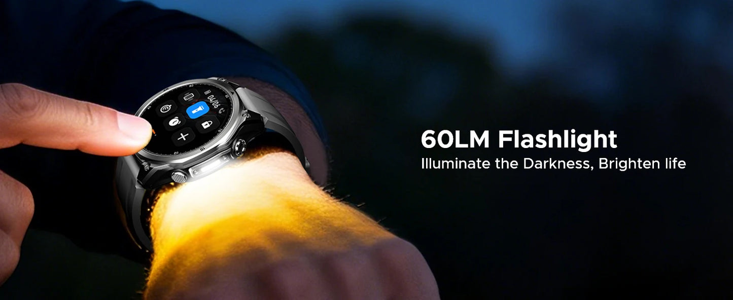 DOOGEE ANYWISE W1 LITE - Akku 8-12 Tage, 5ATM, 1,43Zoll