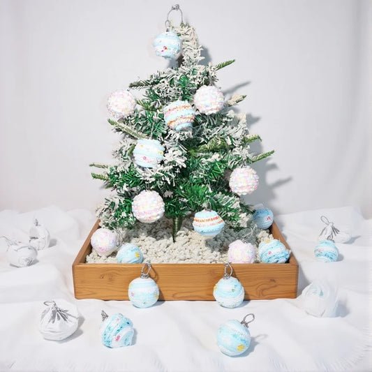 JoyKugel Set Bunte Weihnachtskugeln - Inhalt 6 Stück Durchmesser 6 cm