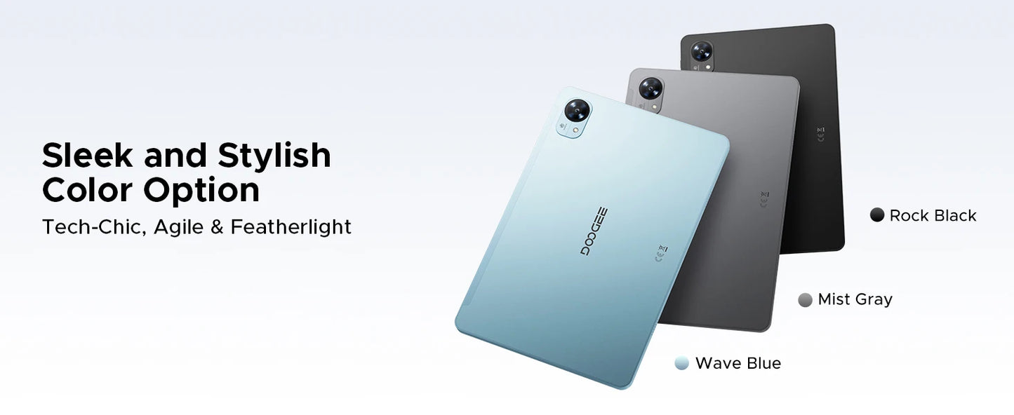 DOOGEE Tab G5 Gemini AI - 128GB ROM, 7500mAh Akku, 10,1 Zoll Display